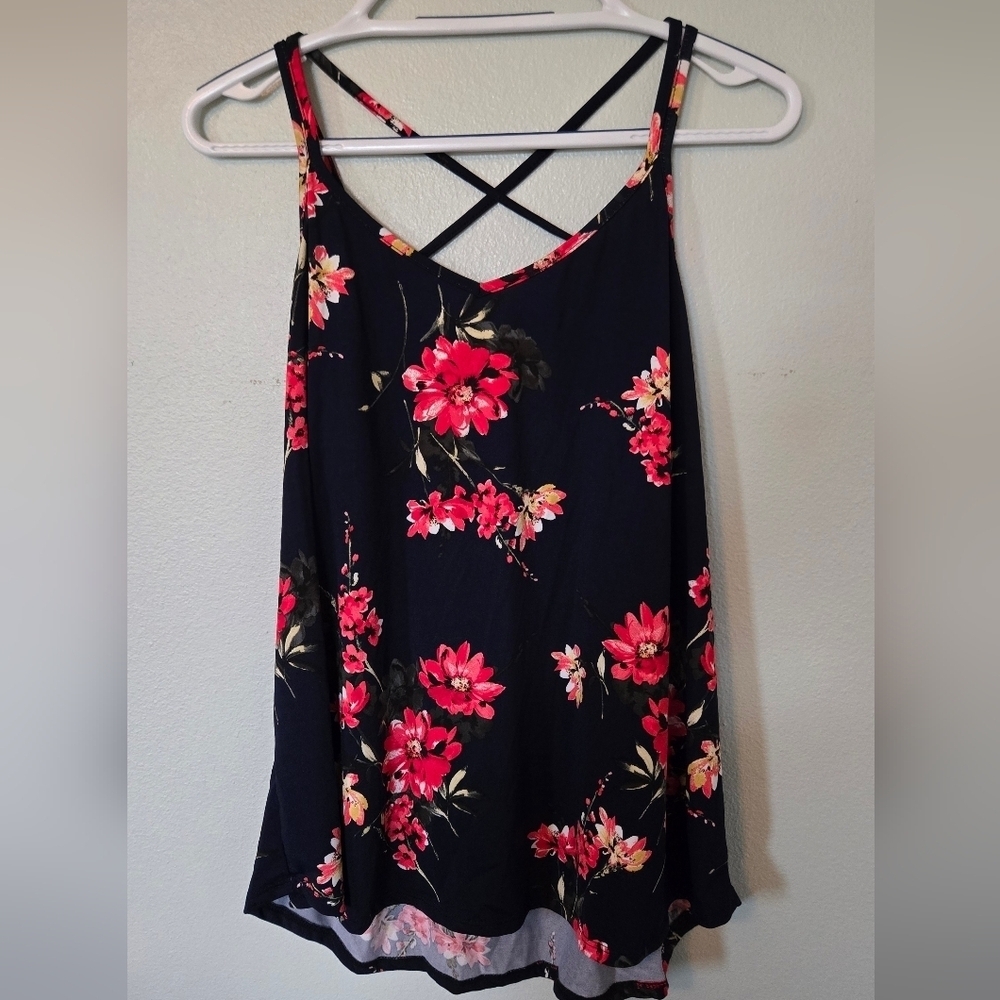 Paper Moon | NWT Floral Strappy Tank Size 1X